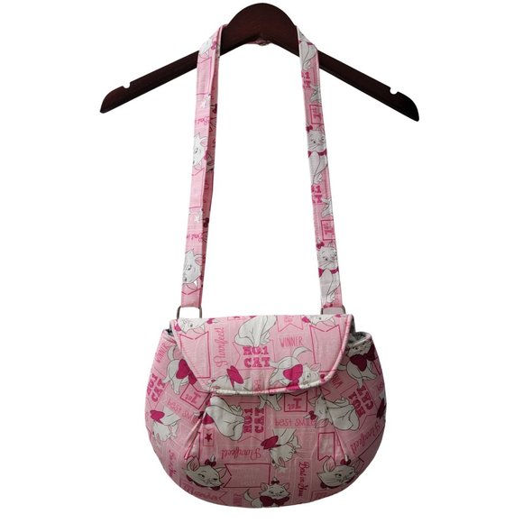 Handmade Custom Purse with Disney Marie Aristocats Fabric - Picture 3 of 10